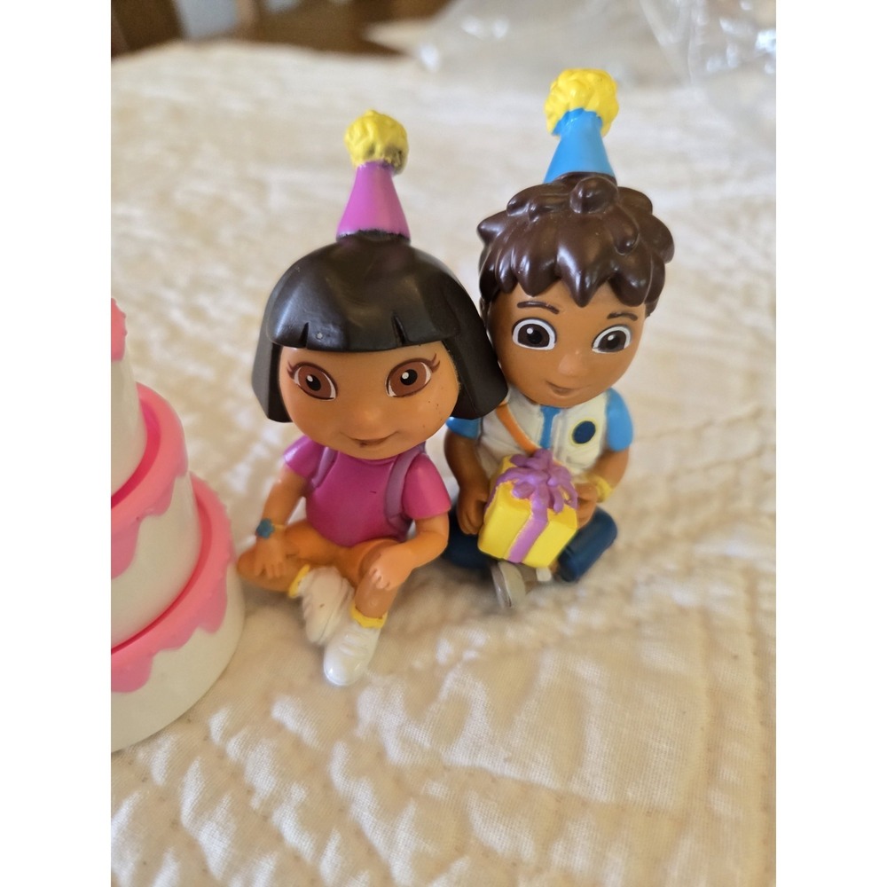 Dora the Explorer Birthday Cake Decoration Toy Diego 2011 Viacom - Picture 3 of 10